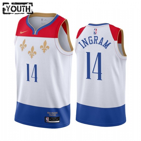 Dres New Orleans Pelicans Brandon Ingram 14 2020-21 City Edition Swingman - Dječji
